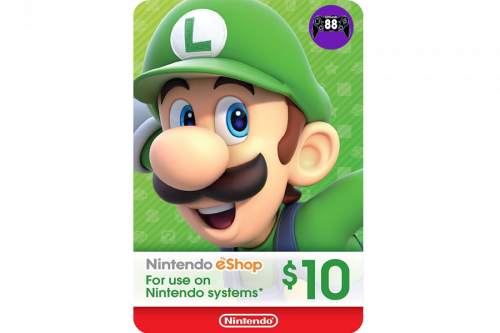 Nintendo eShop 10 USD